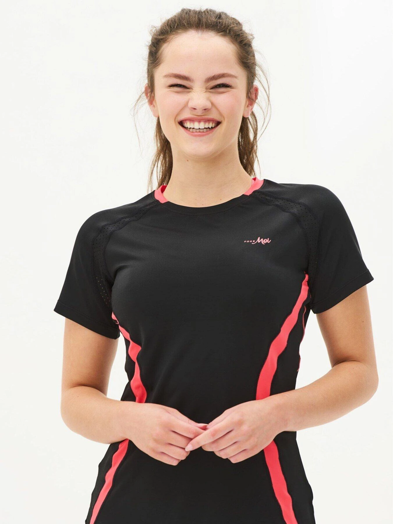 Pour Moi Energy Short Sleeved Top - Multi 3 Pour Moi Energy Short Sleeved Top - Multi