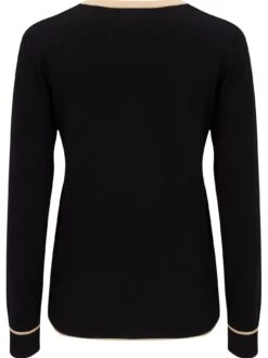 Pour Moi Leopard Jacquard Star Knit Jumper -Modish Muse 100GV SQ6 0000000292 BLACK MULTI MDd2