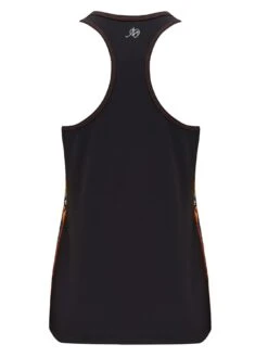 Pour Moi Energy Racer Back Tank Top - Black/Multi -Modish Muse 100IT SQ5 0000000292 BLACK MULTI MDd1