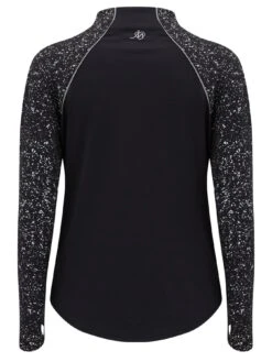 Pour Moi Energy Reflective Long Sleeved Zip Through Running Top - Multi -Modish Muse 100JE SQ6 0000000029 MULTI MDd2