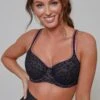 Pour Moi Energy Reach Underwired Lightly Padded Sports Bra - Black -Modish Muse 100LT SQ1 0000000004 BLACK MDf