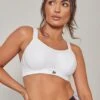 Pour Moi Energy Empower U/W Lightly Padded Convertible Sports Bra - White -Modish Muse 100WF SQ1 0000000013 WHITE MDf