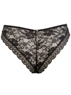 Pour Moi Rebel Brazilian Brief - Black -Modish Muse 101KV SQ4 0000000004 BLACK MDd