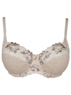 Pour Moi Sofia Lace Embroidered Side Support Bra -Modish Muse 102KZ SQ5 0000000159 NUDE MDd1