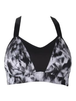 Pour Moi Energy Empower U/W Lightly Padded Convertible Sports Bra - Black/White -Modish Muse 1037B SQ4 0000000019 BLACK WHITE MDd