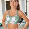 Pour Moi Energy Empower U/W Lightly Padded Convertible Sports Bra - Floral Multi -Modish Muse 103KY SQ1 0000000629 FLORAL MDf