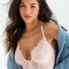 Pour Moi Revolution Front Fastening Underwired Bralette - Light Pink -Modish Muse 103NH SQ1 0000000367 LIGHT PINK MDf