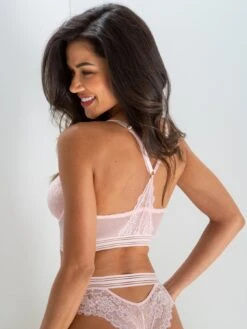Pour Moi Revolution Front Fastening Underwired Bralette - Light Pink -Modish Muse 103NH SQ2 0000000367 LIGHT PINK MDb