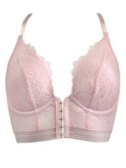 Pour Moi Revolution Front Fastening Underwired Bralette - Light Pink -Modish Muse 103NH SQ4 0000000367 LIGHT PINK MDd