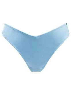 Pour Moi India Satin Brazilian Brief - Light Blue -Modish Muse 1046R SQ4 0000000150 LIGHT BLUE MDd