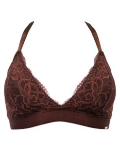 Pour Moi India Removable Padded Soft Triangle Bra - Brown -Modish Muse 1057X SQ5 0000000143 BROWN MDd1