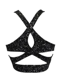 Pour Moi Energy Reflective Mesh Insert Crop Top - Multi -Modish Muse 108ZC SQ5 0000000029 MULTI MDd1