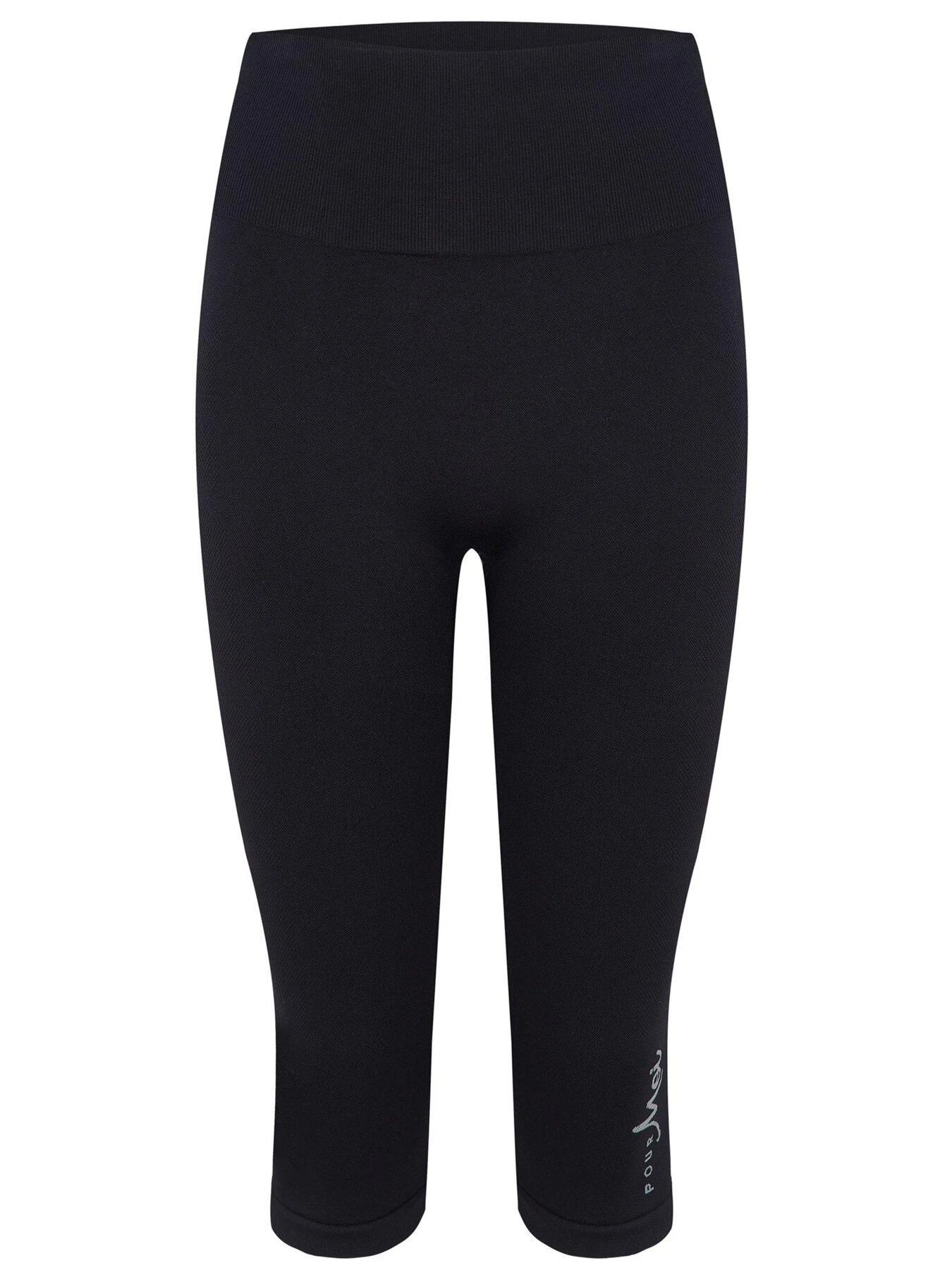 Pour Moi Energy Seamless Capri Legging - Black 5 Pour Moi Energy Seamless Capri Legging - Black - Image 3