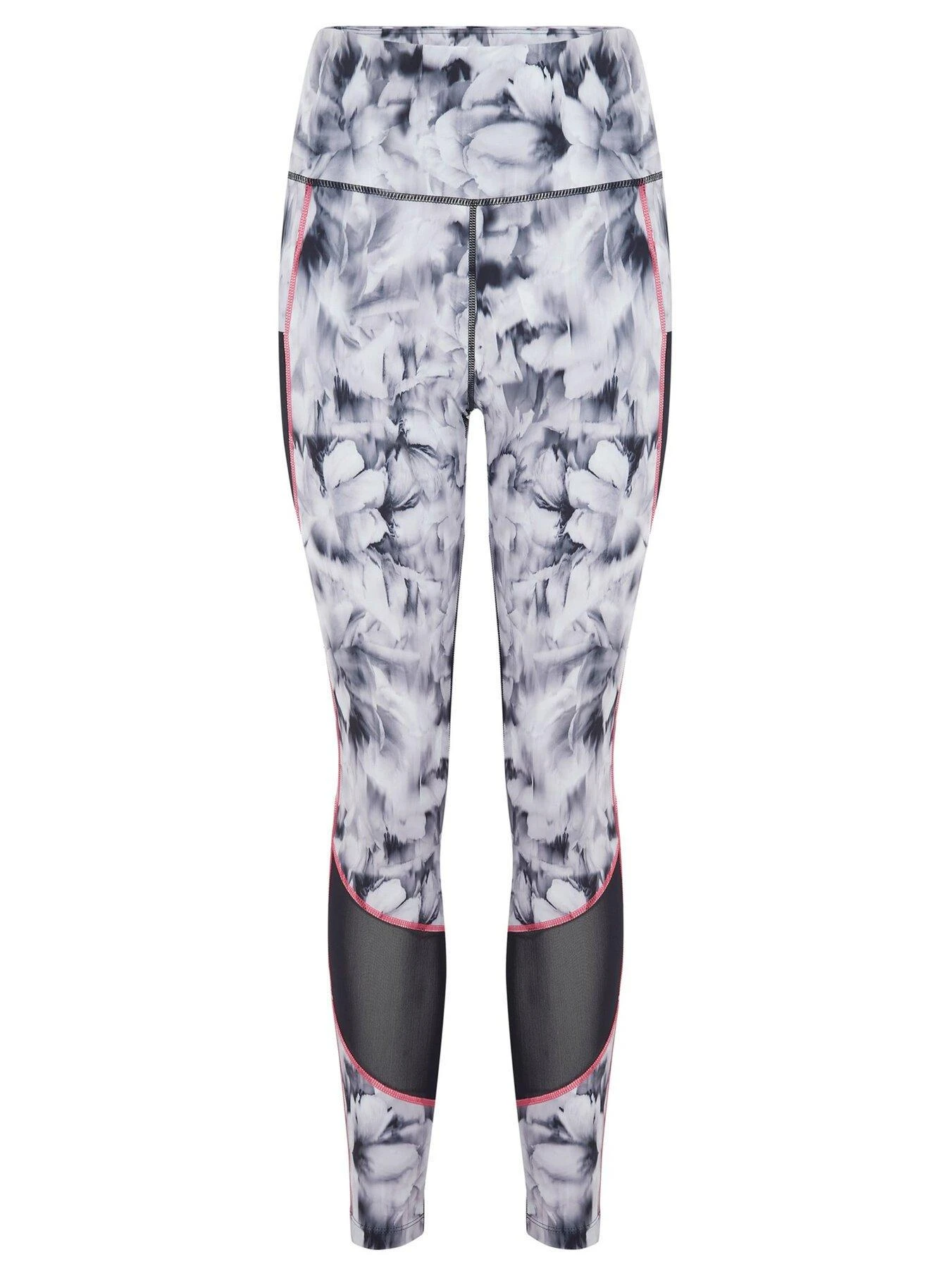 Pour Moi Energy Printed Mesh Panel Legging - Black/White 5 Pour Moi Energy Printed Mesh Panel Legging - Black/White - Image 3