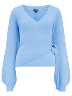 Pour Moi Elle Knit Ballet Top - Light Blue 10 Pour Moi Elle Knit Ballet Top - Light Blue -Modish Muse 10DF8 SQ4 0000000150 LIGHT BLUE MDd