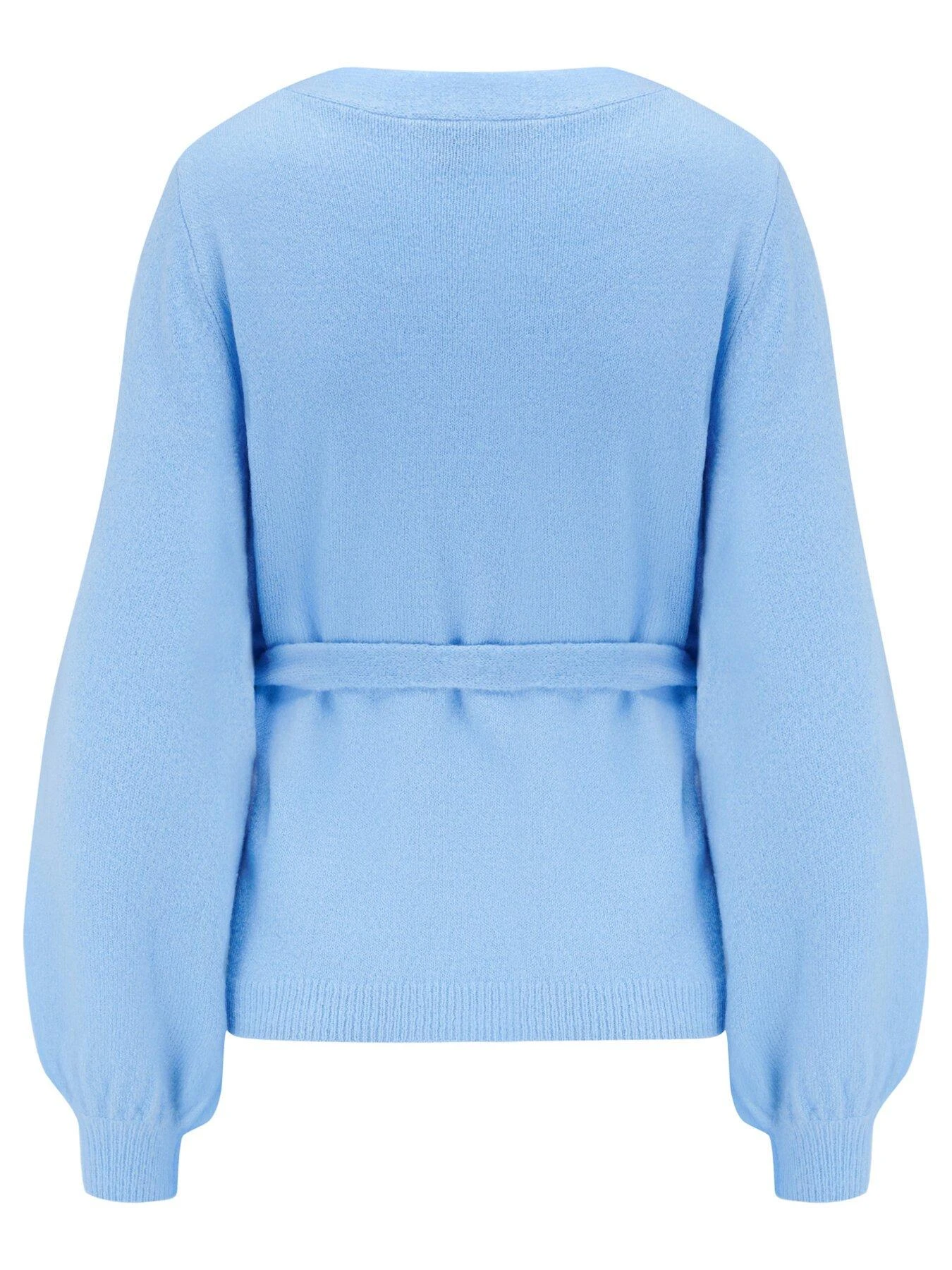Pour Moi Elle Knit Ballet Top - Light Blue 7 Pour Moi Elle Knit Ballet Top - Light Blue - Image 5