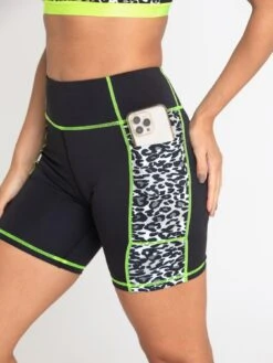 Pour Moi Energy Side Pocket Cycling Short - Print Multi -Modish Muse 10DH8 SQ4 0000000270 PRINT MDd