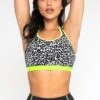Pour Moi Energy Strive Non-Wired Non-Padded Lined Full Cup Sports Bra - Print Multi -Modish Muse 10DLN SQ1 0000000270 PRINT MDf