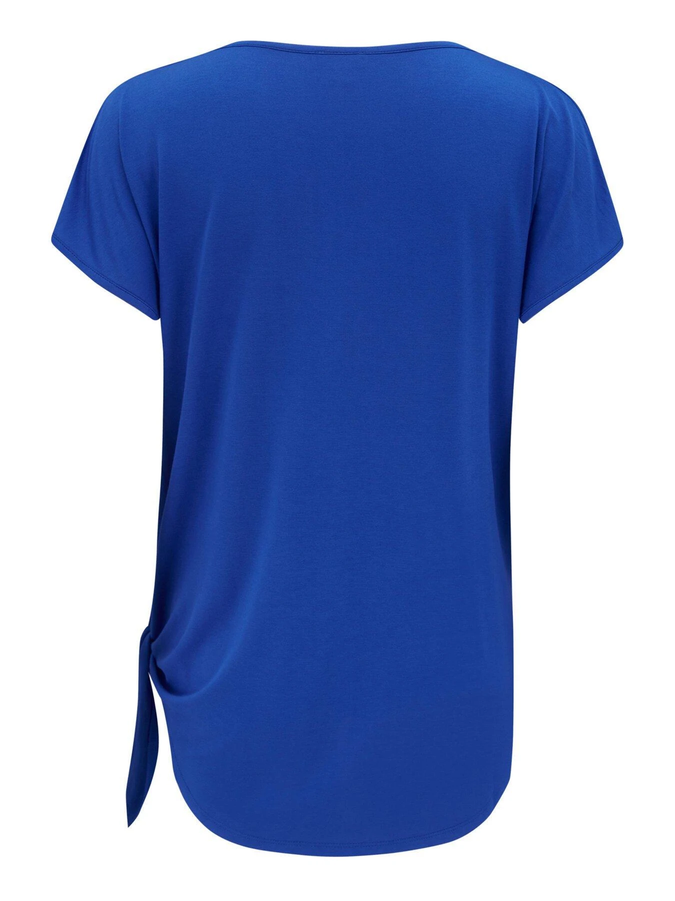 Pour Moi Energy Tie Side Short Sleeve Yoga Top - Blue 6 Pour Moi Energy Tie Side Short Sleeve Yoga Top - Blue - Image 4