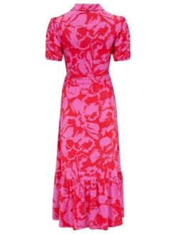 Pour Moi Jodie Slinky Recycled Jersey Tiered Shirt Dress - Multi -Modish Muse 10HAZ SQ5 0000000029 MULTI MDd1