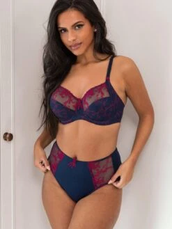 Pour Moi Imogen Rose Embroidered Brief