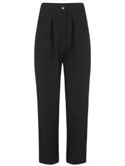 Pour Moi High Waist Tux Cigarette Trouser - Black -Modish Muse 10Z5D SQ4 0000000004 BLACK MDd