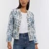 River Island Paisley Jacket -Modish Muse 1103L SQ1 0000000020 BLUE MDf