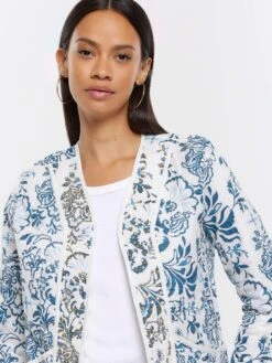 River Island Paisley Jacket -Modish Muse 1103L SQ4 0000000020 BLUE MDd