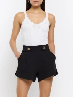 River Island Curve Hem Shorts