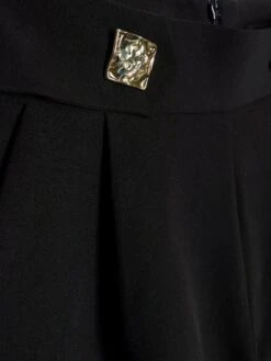 River Island Curve Hem Shorts -Modish Muse 11041 SQ5 0000000004 BLACK MDd1