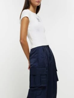 River Island Casual Cargo Trousers -Modish Muse 1130E SQ4 0000000020 BLUE MDd