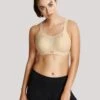 Panache Sport Non Wired Sports Bra - Latte
