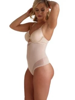 Miraclesuit Sexy Sheer Shaping Thong - Nude
