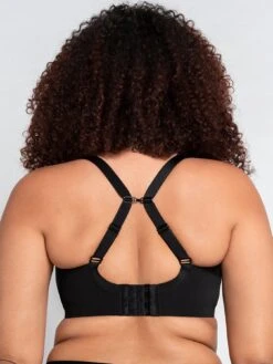 Curvy Kate Smoothie T Shirt Plunge Bra - Black -Modish Muse RE7UD SQ2 0000000004 BLACK MDb