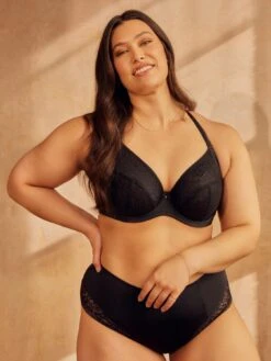 Sculptresse Roxie Plunge Bra - Black