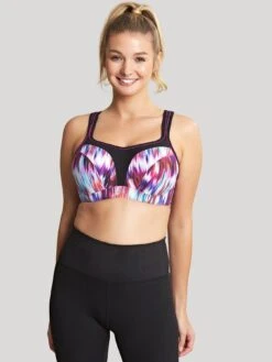 Panache Sport Panache Wired Digital Stripe Sports Bra - Multi