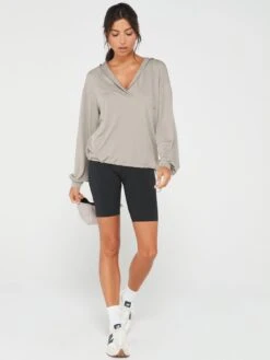 Everyday Athleisure Cross Over Cycling Short - Black 9 Everyday Athleisure Cross Over Cycling Short - Black -Modish Muse TNJ3T SQ3 0000000004 BLACK MDo