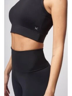 TLC Sport Performance Extra Strong Compression Tummy Control Legging - Black -Modish Muse TQPW4 SQ4 0000000004 BLACK MDd