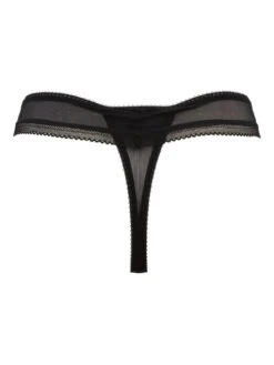Gossard Swirl Thong - Black -Modish Muse TYN7V SQ4 0000000004 BLACK MDd