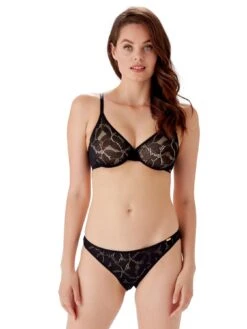 Gossard Glossies Lace Non Pad Bra -Modish Muse TYNEP SQ2 0000000004 BLACK MDb