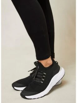 Mint Velvet Black Straight Leggings -Modish Muse U469L SQ4 0000000004 BLACK MDd