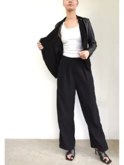 Religion Waterfall Leather And Suede Jacket -Black 11 Religion Waterfall Leather And Suede Jacket -Black -Modish Muse UM37F SQ4 0000000004 BLACK MDd