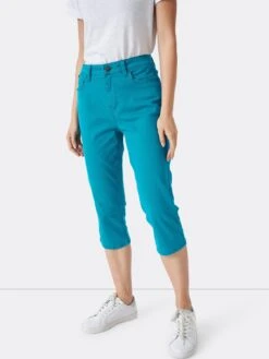 Crew Clothing Murray Crops - Teal