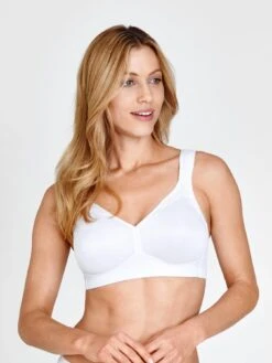 Miss Mary Of Sweden Smoothly Non-wired Bra - White