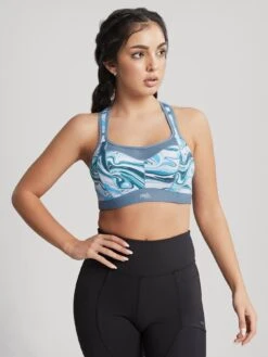 Panache Wired Racer Back Sports Bra - Multi