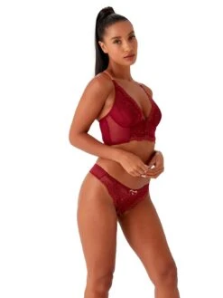 Gossard Superboost Deep V Bralet - Raspberry -Modish Muse V42KF SQ3 0000000177 RASPBERRY MDo