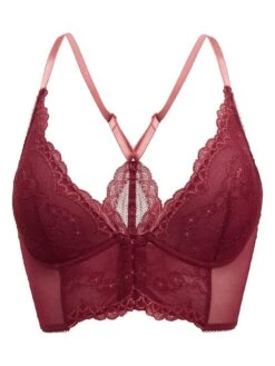 Gossard Superboost Deep V Bralet - Raspberry -Modish Muse V42KF SQ5 0000000177 RASPBERRY MDd1