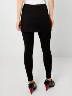 Joe Browns Essential 2 In 1 Leggings -black -Modish Muse V4D3U SQ2 0000000004 BLACK MDb