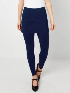 Joe Browns Essential 2 In 1 Leggings -navy