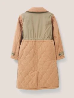 White Stuff Peyton Quilted Mac -Beige -Modish Muse VA7Z3 SQ5 0000000108 BEIGE MDd1